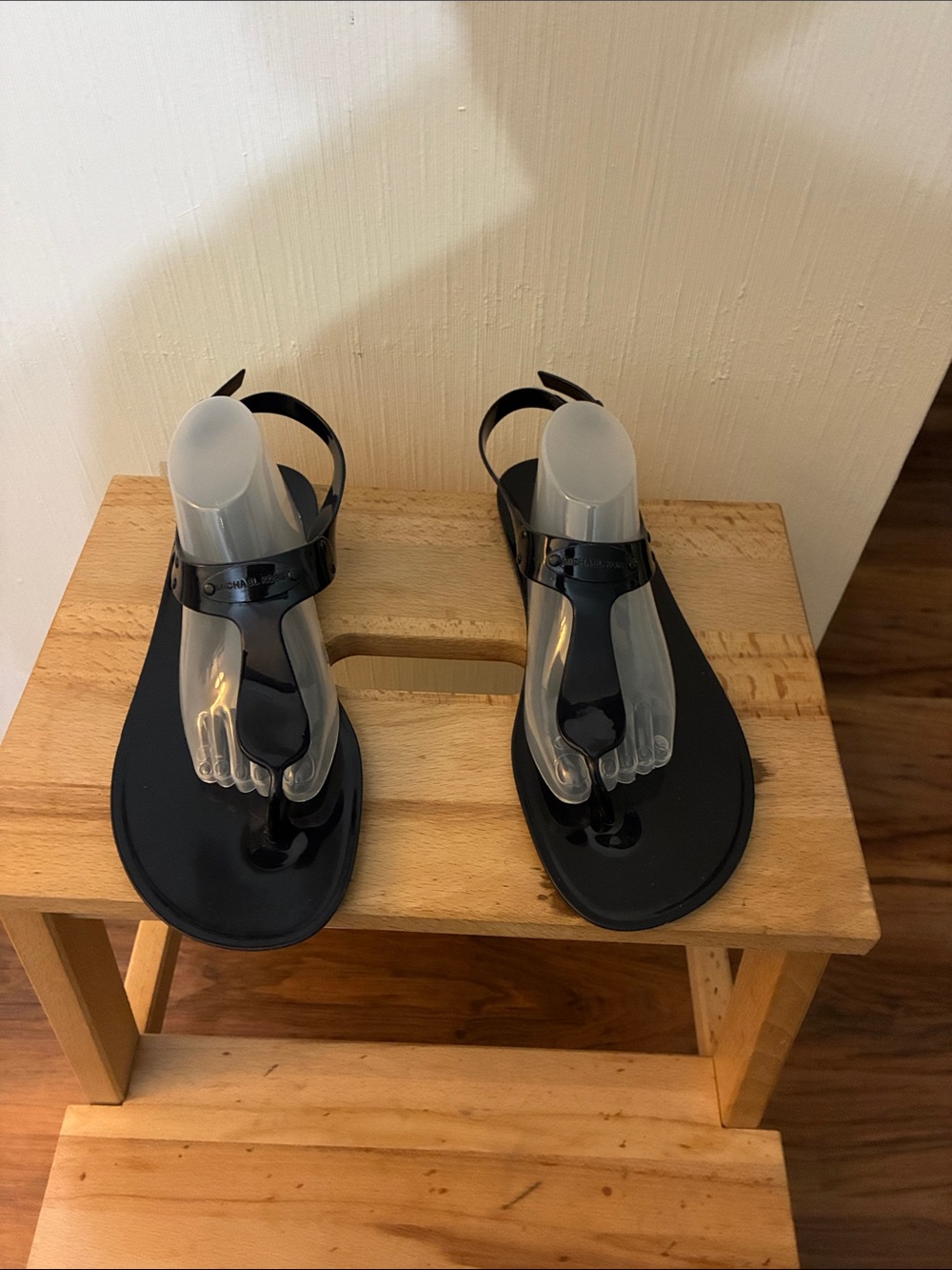 Michael Kors  Good Condition Dark Navy Sandals